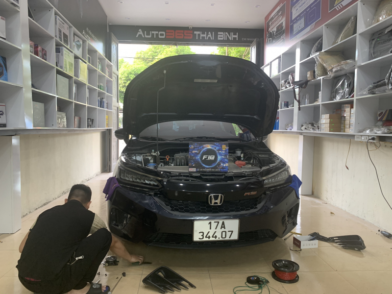 Độ đèn nâng cấp ánh sáng Honda City